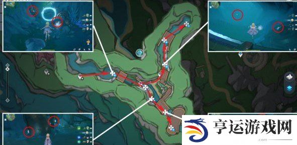 原神幽光星星采集地点 幽光星星采集路线图