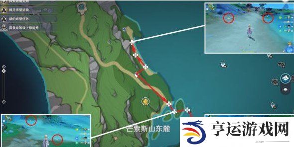 原神幽光星星采集地点 幽光星星采集路线图