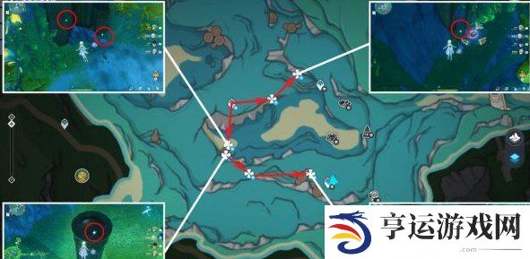 原神幽光星星采集地点 幽光星星采集路线图