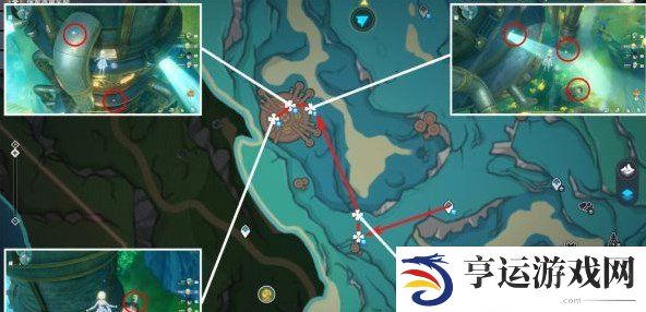 原神幽光星星采集地点 幽光星星采集路线图