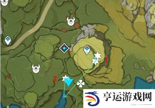 原神石珀采集路线图 原神石珀最佳采集路线分享
