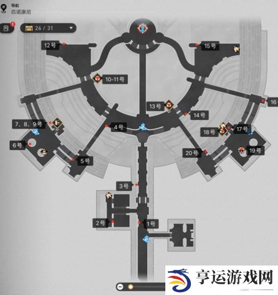 2.2匹诺康尼大剧院折纸小鸟位置分布 崩铁2.2匹诺康尼大剧院折纸小鸟位置一览