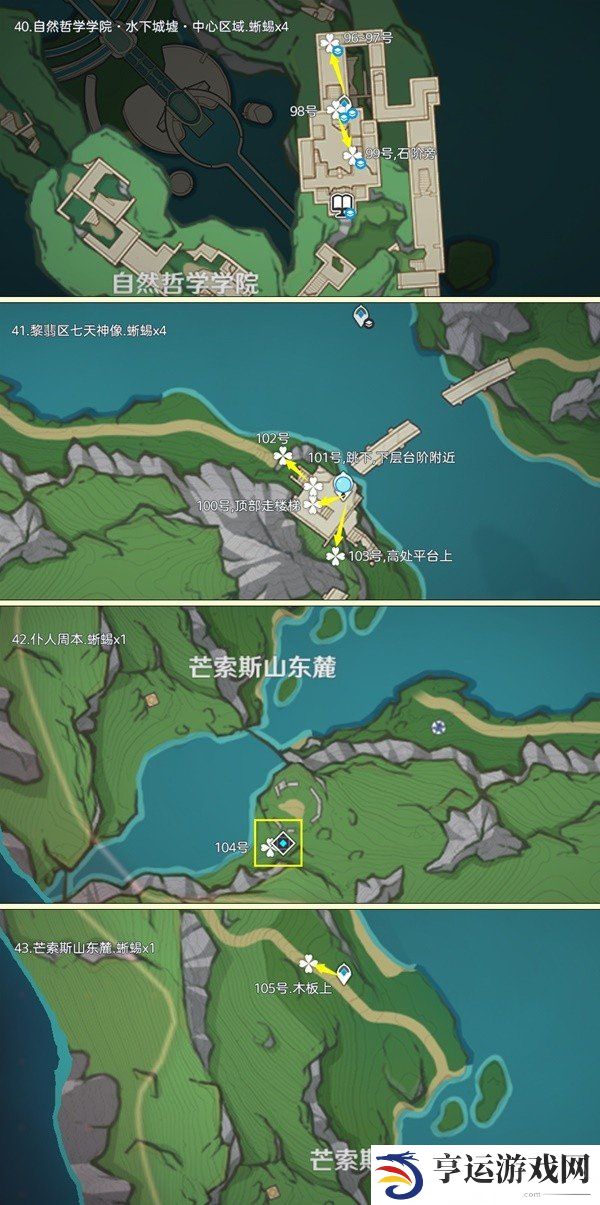 原神蜥蜴尾巴采集地点 原神蜥蜴尾巴采集路线