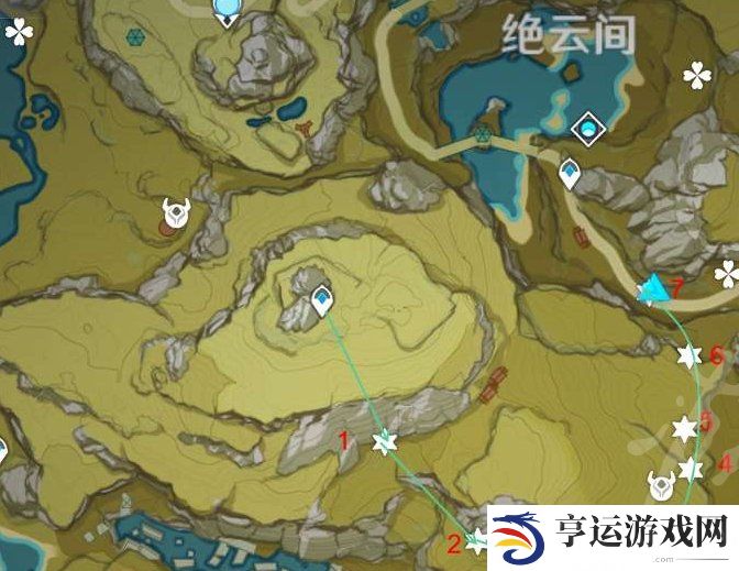 原神石珀采集路线图 原神石珀最佳采集路线分享
