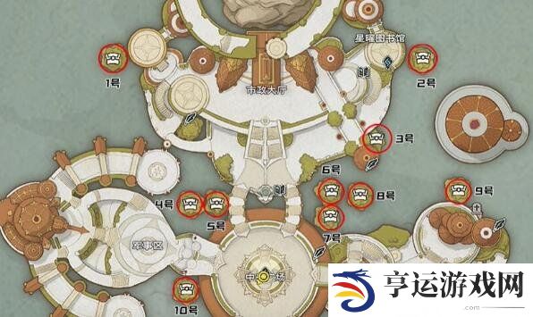 塔瑞斯世界银辉城宝箱位置 塔瑞斯世界银辉城钥匙位置