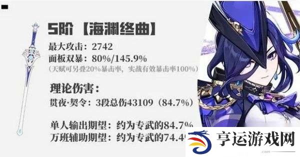 原神4.7版本克洛琳德都带什么武器 克洛琳德武器推荐大全