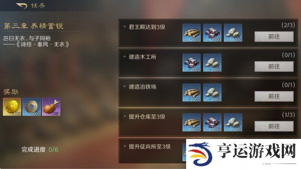 三国谋定天下开荒如何快速获取基础资源 开荒前期必做的六点获取资源方式