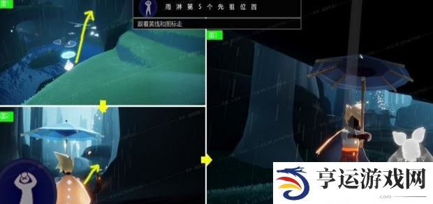 光遇雨林先祖全部位置 光遇雨林先祖位置8个