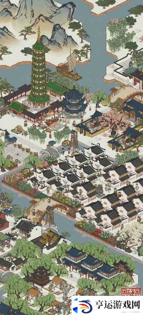 江南百景图-绘梦水乡绮丽景致-启幕千年古镇繁华盛景