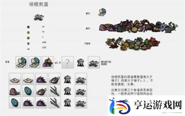 饥荒食谱回血配方是什么回血食谱大全