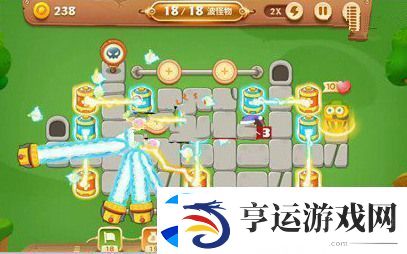 保卫萝卜3公园26关攻略