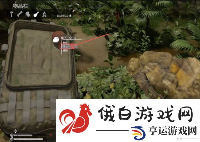 《绿色地狱》椰子打开方法