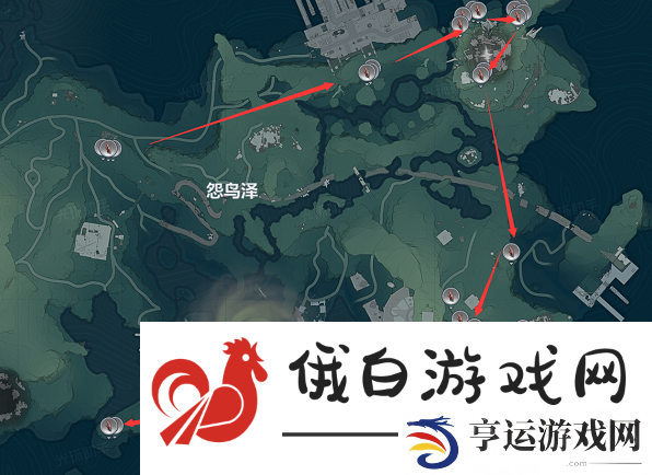 《鸣潮》红针晶簇采集路线图一览