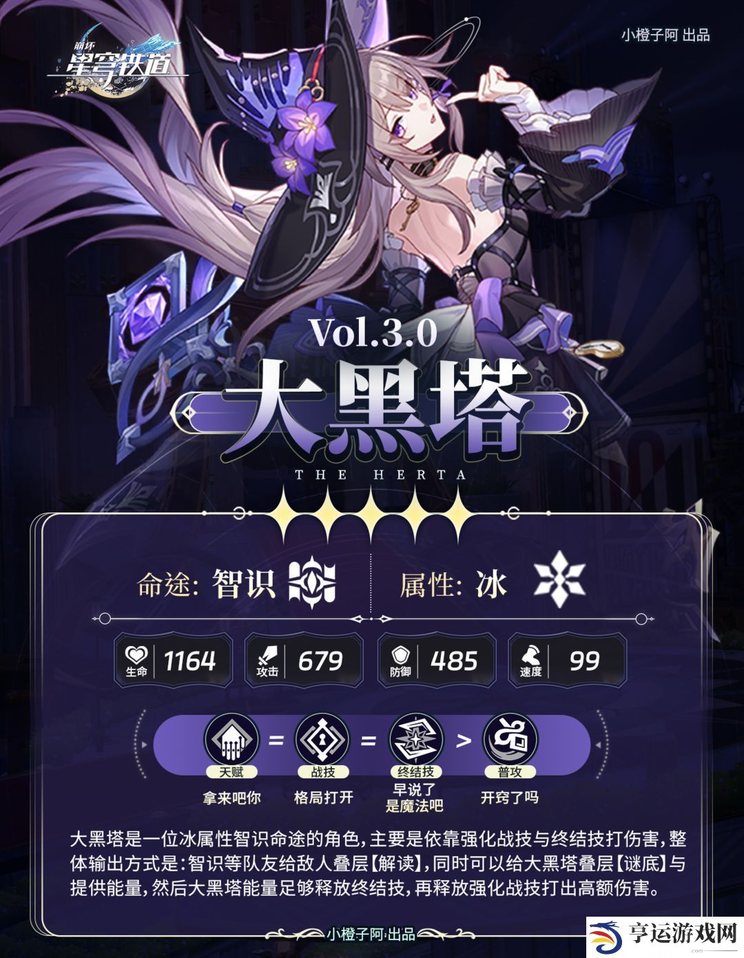 崩坏星穹铁道大黑塔值得抽吗-崩坏星穹铁道大黑塔角色攻略