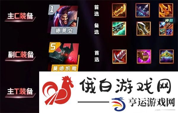 云顶之弈s13征服德莱文阵容怎么搭配
