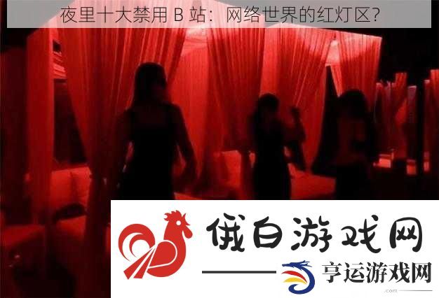 夜里十大禁用-B-站：络世界的红灯区