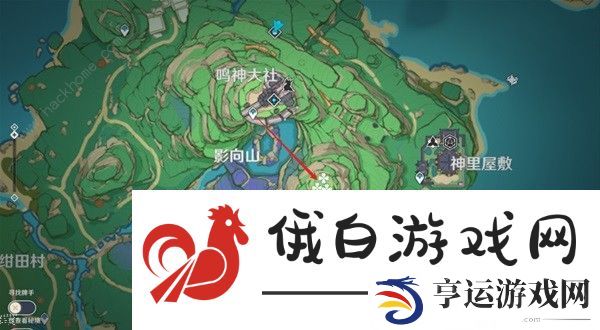 原神4.3绯樱绣球采集路线位置大全 最新绯樱绣球收集图一览图片4
