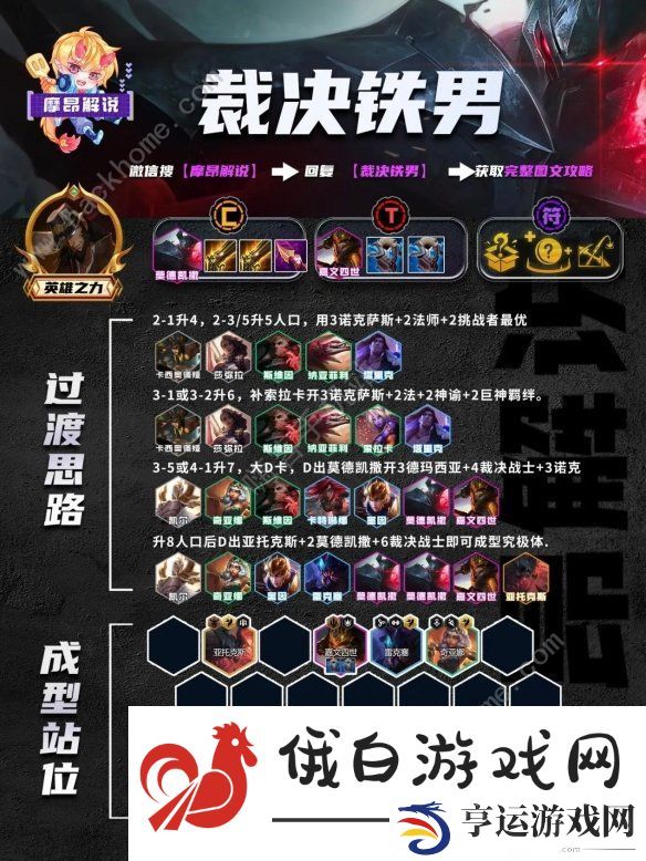 云顶之弈手游13.20版本阵容推荐 13.20版本最强上分阵容大全图片9