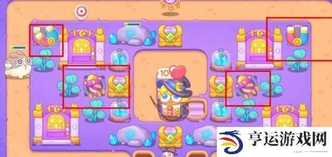 保卫萝卜4阿波与魔法宝藏第54关怎么通关 第54关通关攻略大全