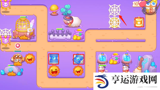 保卫萝卜4阿波与魔法宝藏第61关怎么通关 第61关通关攻略大全
