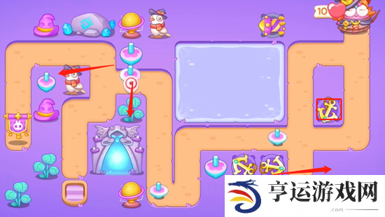 保卫萝卜4阿波与魔法宝藏第64关怎么通关 第64关通关攻略大全