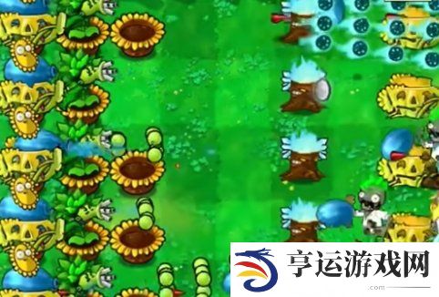 植物大战僵尸杂交版迷你游戏怎么玩 迷你游戏你看他们像柱子一样攻略