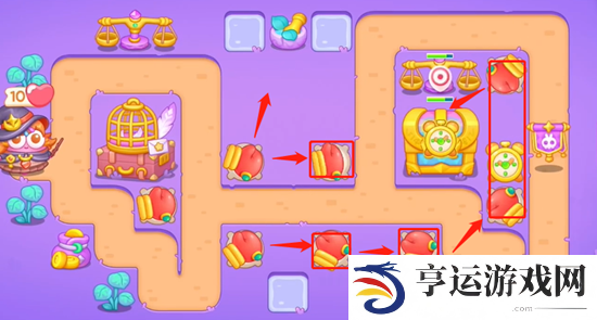 保卫萝卜4阿波与魔法宝藏第87关怎么通关 第87关通关攻略大全