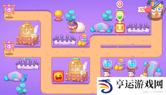 保卫萝卜4阿波与魔法宝藏第61关怎么通关 第61关通关攻略大全
