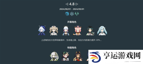 原神8月份大事件都有哪些 原神8月份大事件汇总