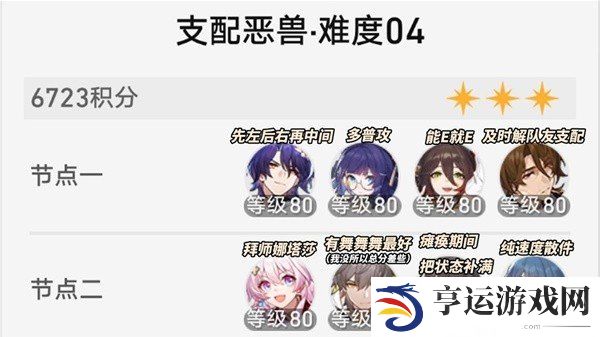 崩坏星穹铁道2.4末日幻影支配恶兽机制介绍及配队推荐
