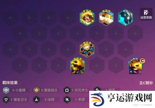 金铲铲之战S12稳定上分阵容 养蜂人阵容攻略