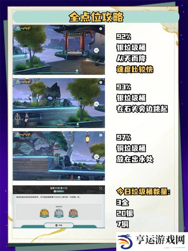 崩坏星穹铁道日抛忆质留影计划第六天 崩铁日抛忆质留影计划活动第六天点位攻略