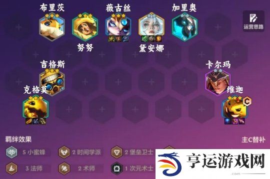 金铲铲之战S12稳定上分阵容 养蜂人阵容攻略