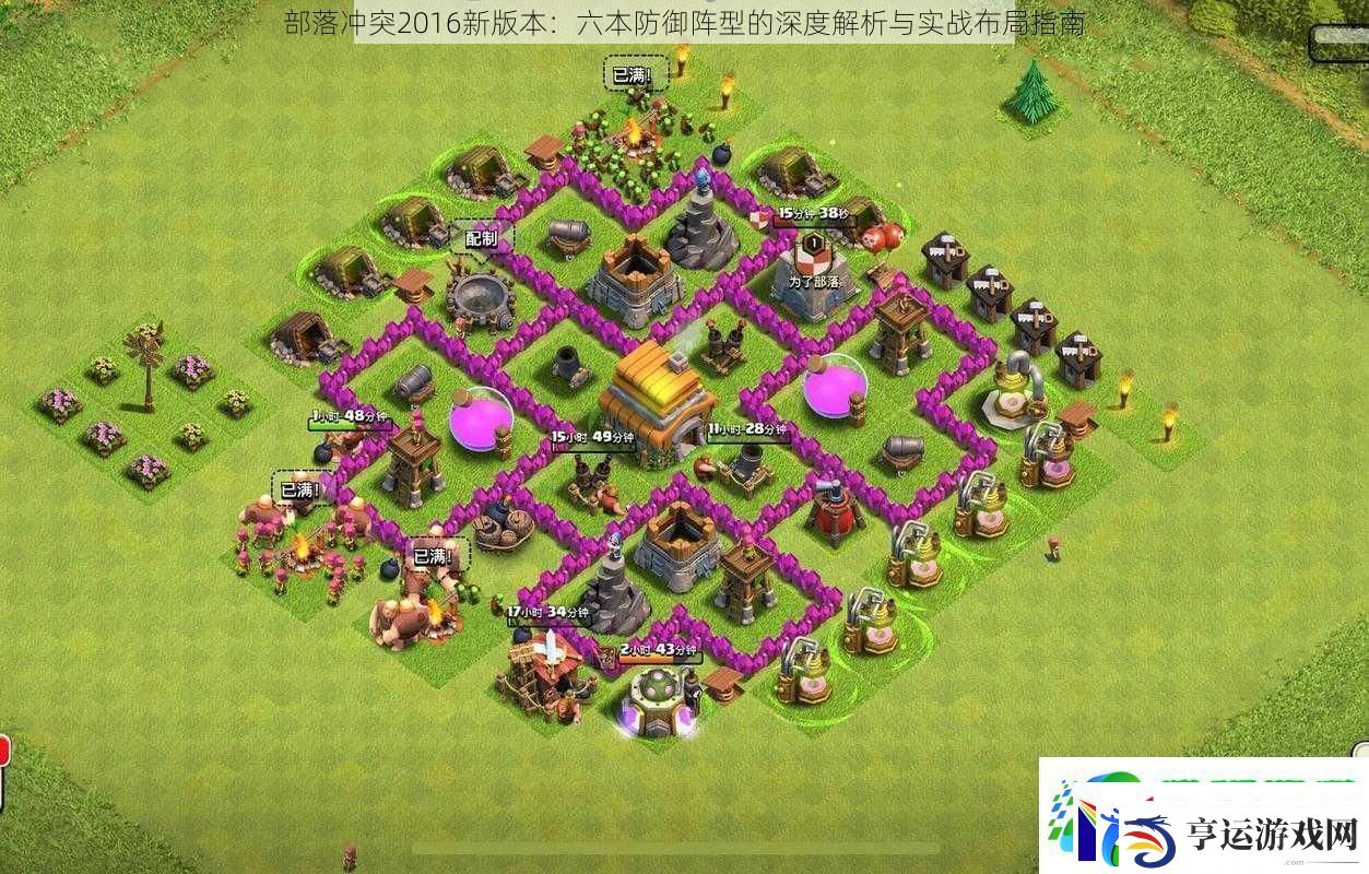 部落冲突2016新版本：六本防御阵型的深度解析与实战布局指南