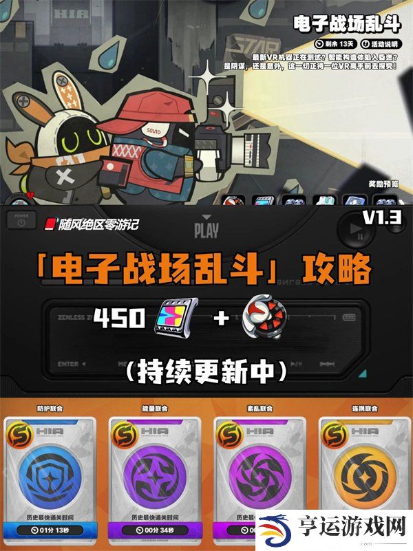 绝区零电子战场乱斗活动怎么玩 电子战场乱斗活动第四天攻略