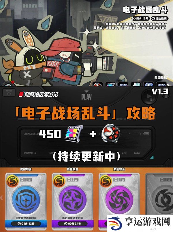 绝区零电子战场乱斗活动怎么玩 电子战场乱斗活动第三天攻略