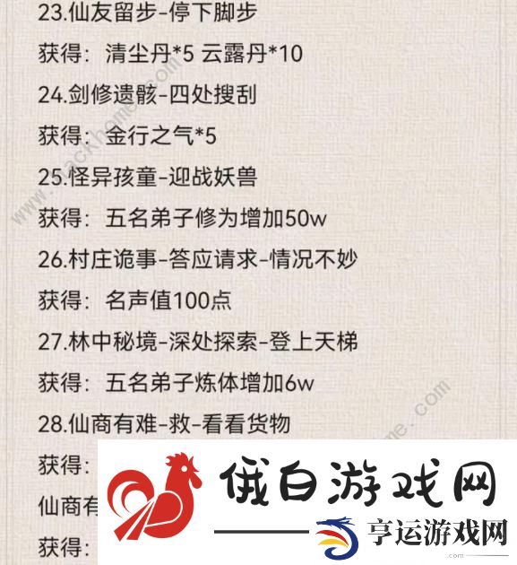 最强祖师秘境奇境攻略大全 全秘境奇境触发奖励一览图片3