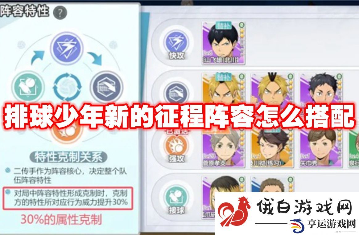 排球少年新的征程阵容怎么搭配：如何选择适合自己的游戏风格