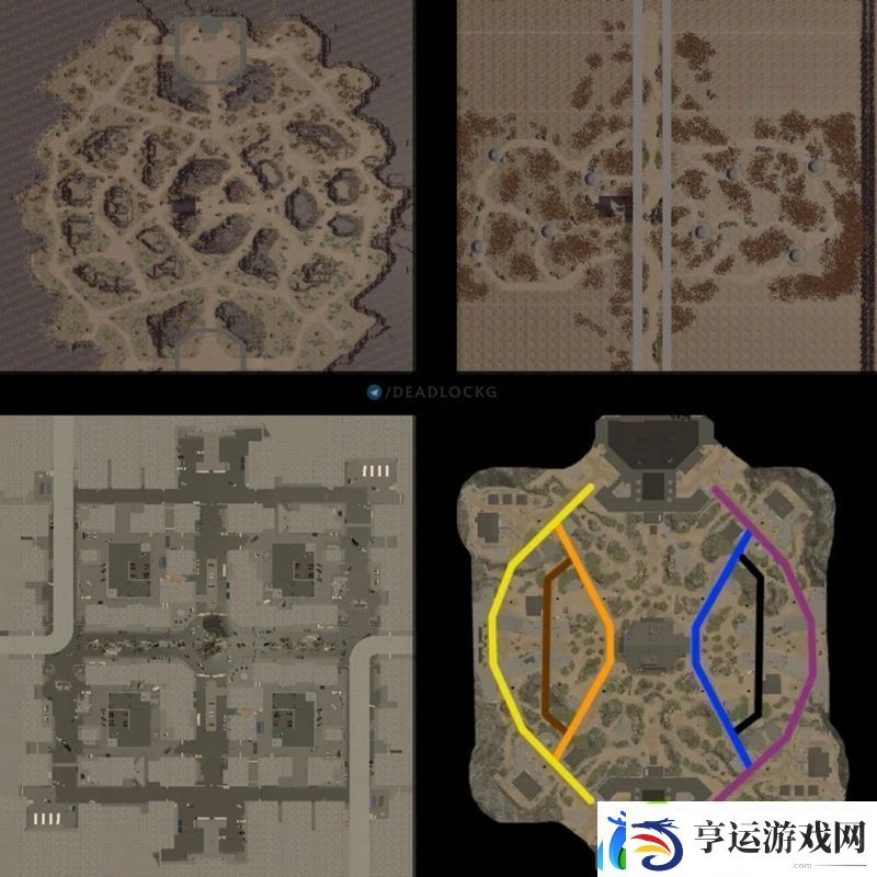 游戏原始的地图和草图