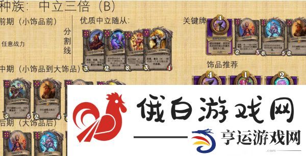 炉石传说酒馆战棋中立流派怎么搭配