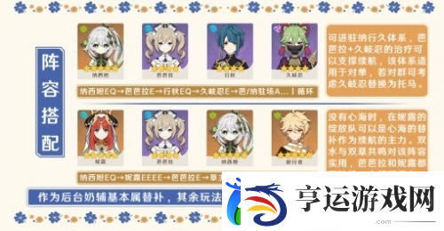 原神4.0芭芭拉怎么培养
